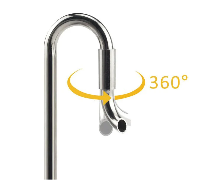 Adjustable Stainless Steel Canister Filter Pipe Set - Image 3
