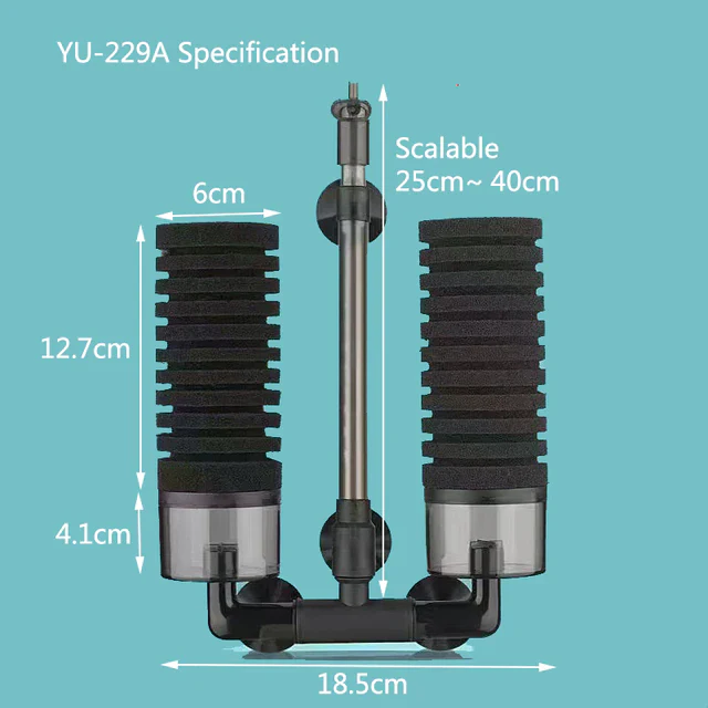 Air Powered Sponge & Bio Media Filter - ALA