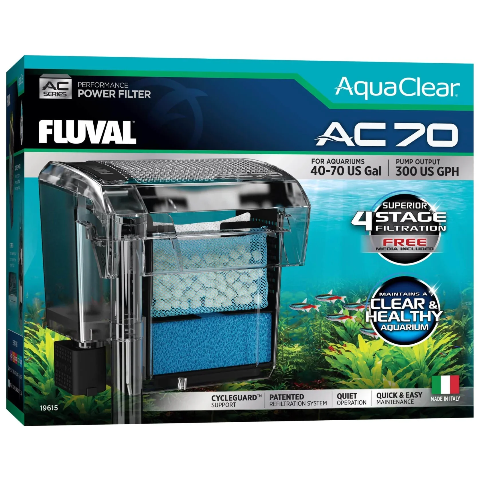 AquaClear Gen 2 HOB Power Filter - Fluval - Image 3