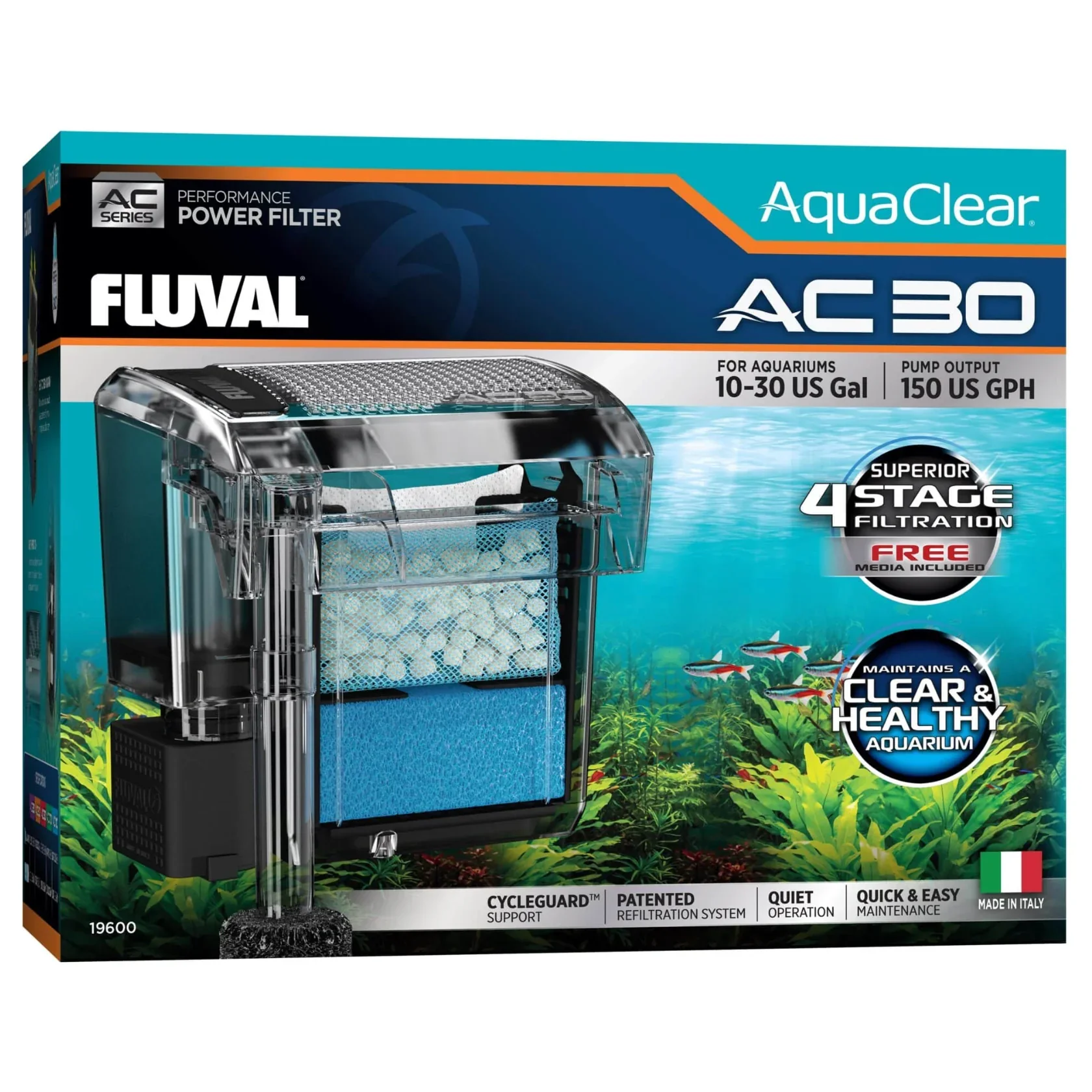 AquaClear Gen 2 HOB Power Filter - Fluval - Image 5