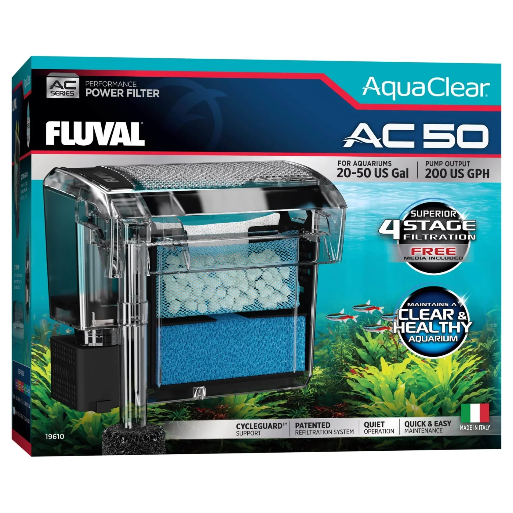 AquaClear Gen 2 HOB Power Filter - Fluval - Image 6