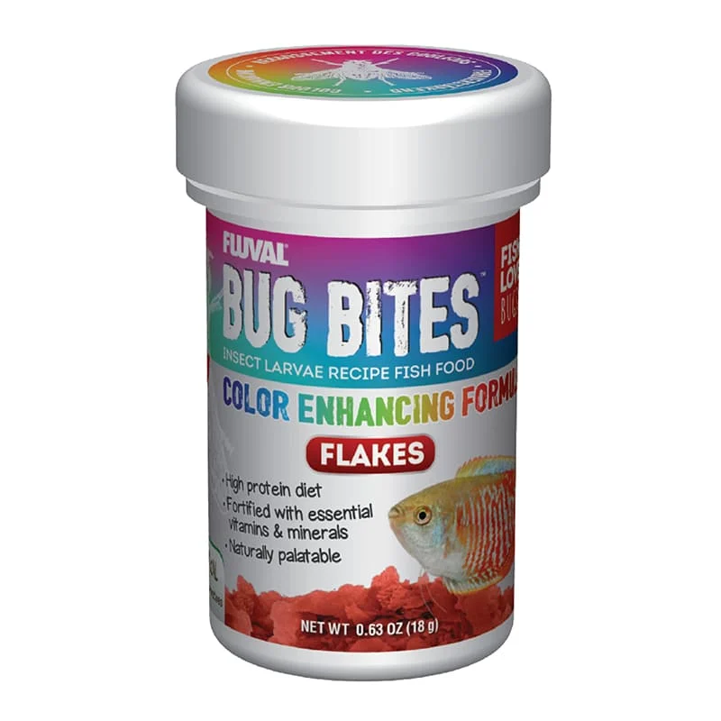 Bug Bites Color Enhancing Formula Flake - Fluval - Image 3