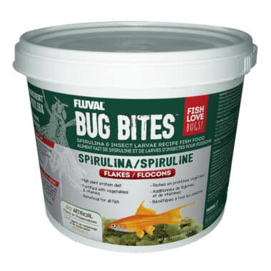 Bug Bites Spirulina Formula Flakes - Fluval - Image 3
