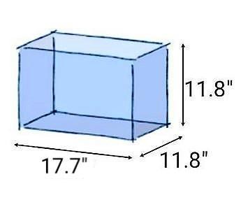 Chic (11.4 GAL) 45º Low-Iron Rimless Aquarium - Hydra - Image 4