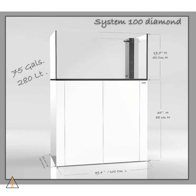 Diamond Line 100 Aquarium System (75 gallons) - ELOS - Image 2