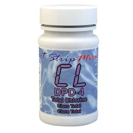 eXact iDip CL DPD-4 Total Chlorine Test Strips - ITS - Image 2
