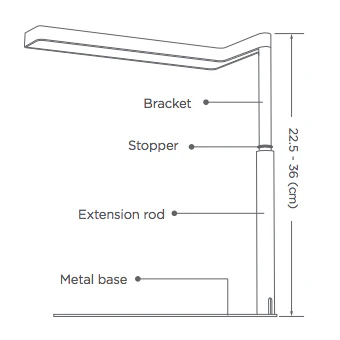 Flat Nano LED Stand - ONF