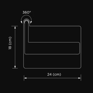 Flat Nano LED Stand - ONF - Image 6