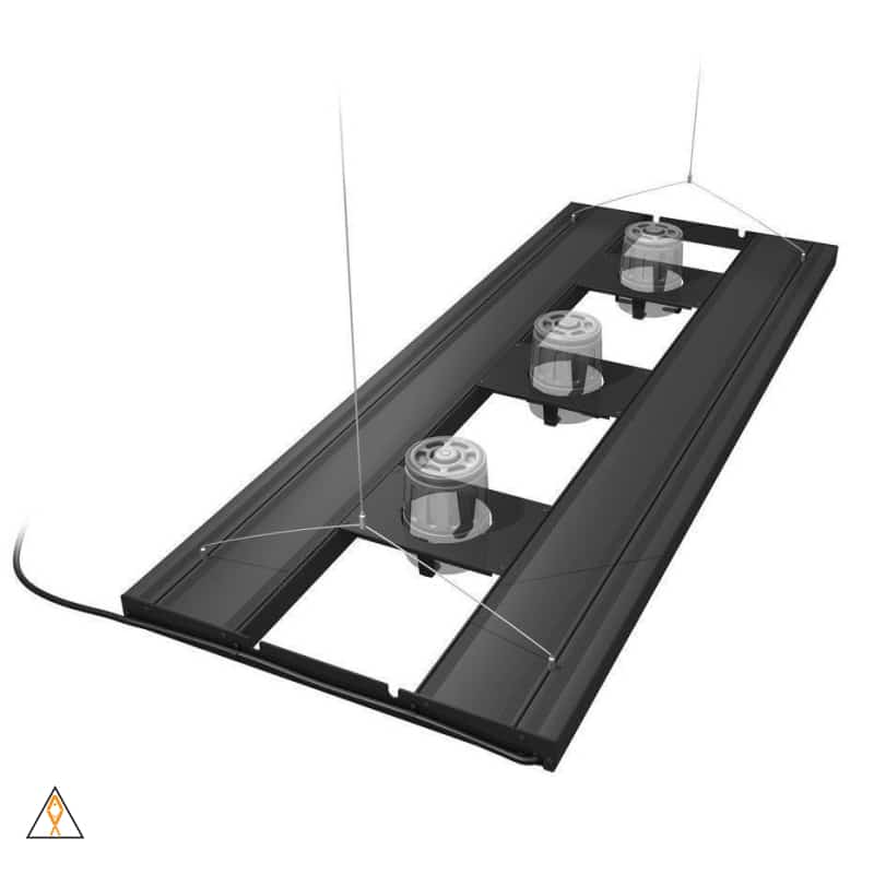 Hybrid T5HO 4-Lamp Light Fixture - AquaticLife - Image 4