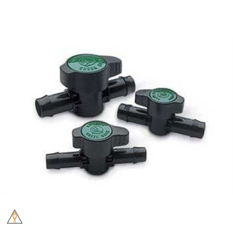 Micro Ball Valve with Barb Fittings - Two Little Fishies
