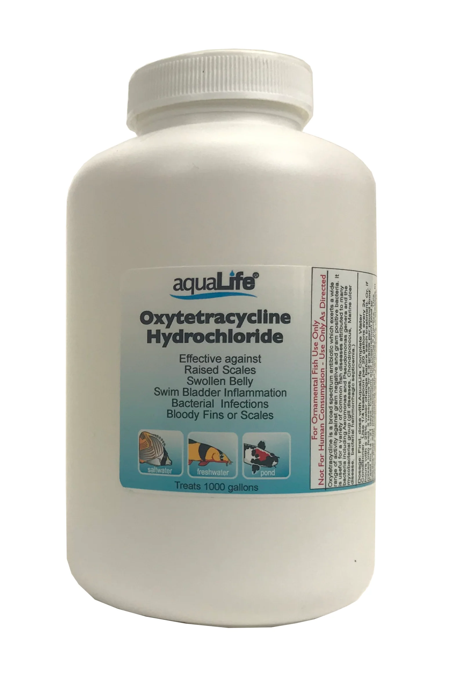 Oxytetracycline Hydrochloride Aquarium Medication - aquaLife - Image 2