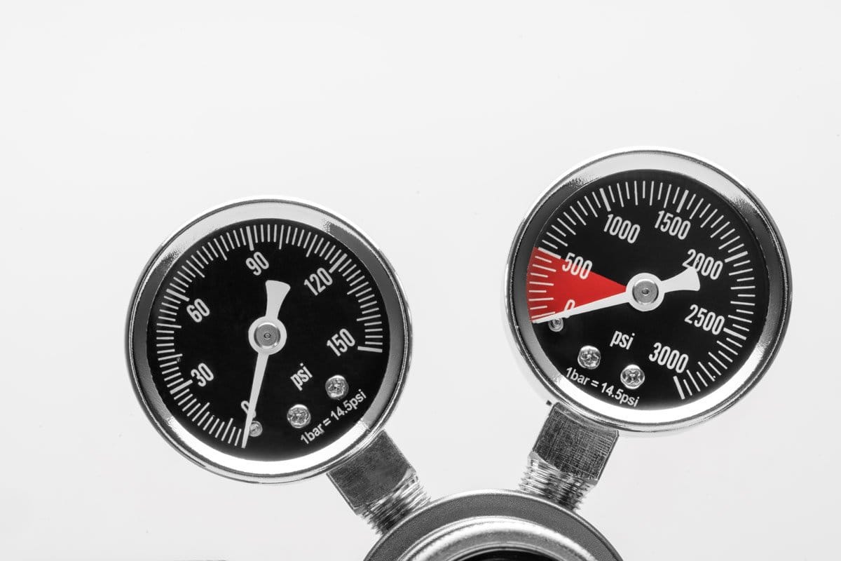 UNS Pro Dual Stage CO2 Regulator, CGA320 - Ultum Nature Systems - Image 5