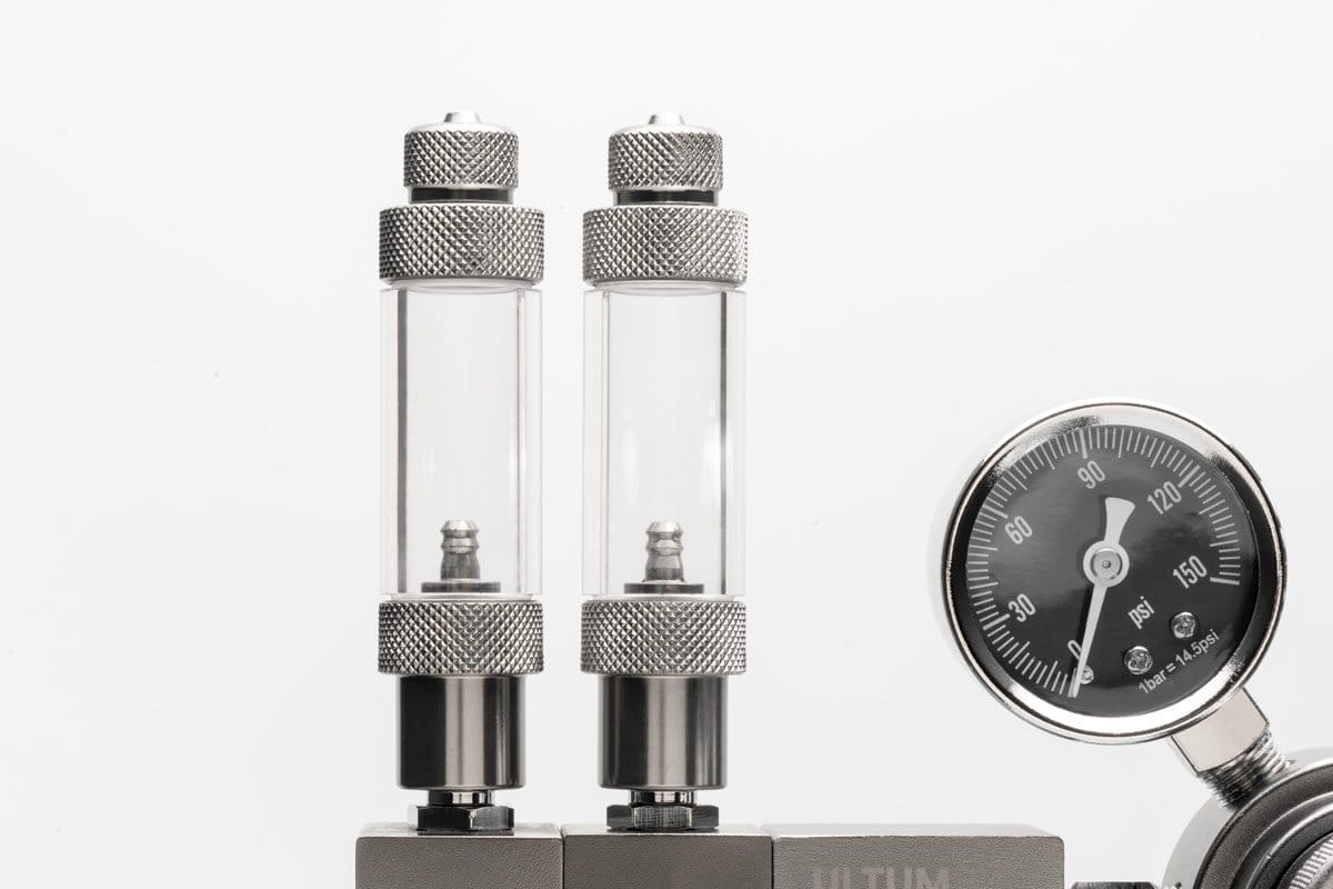 UNS Pro Dual Stage CO2 Regulator, CGA320 - Ultum Nature Systems - Image 6