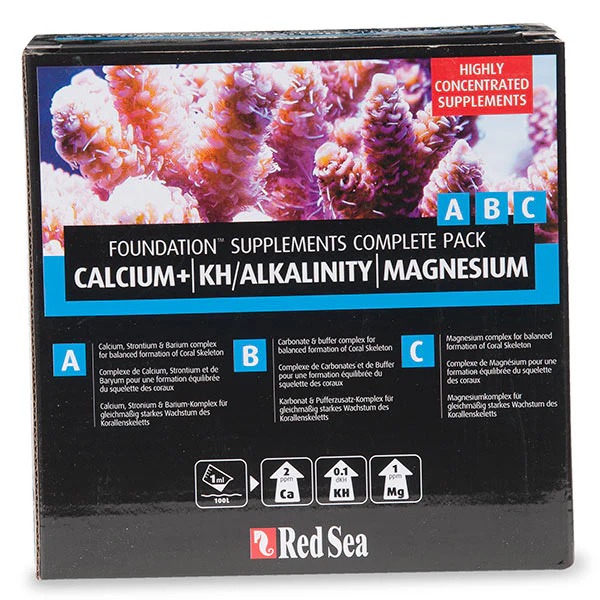 Reef Foundation ABC Reef Supplement Multipack - Red Sea - Image 2