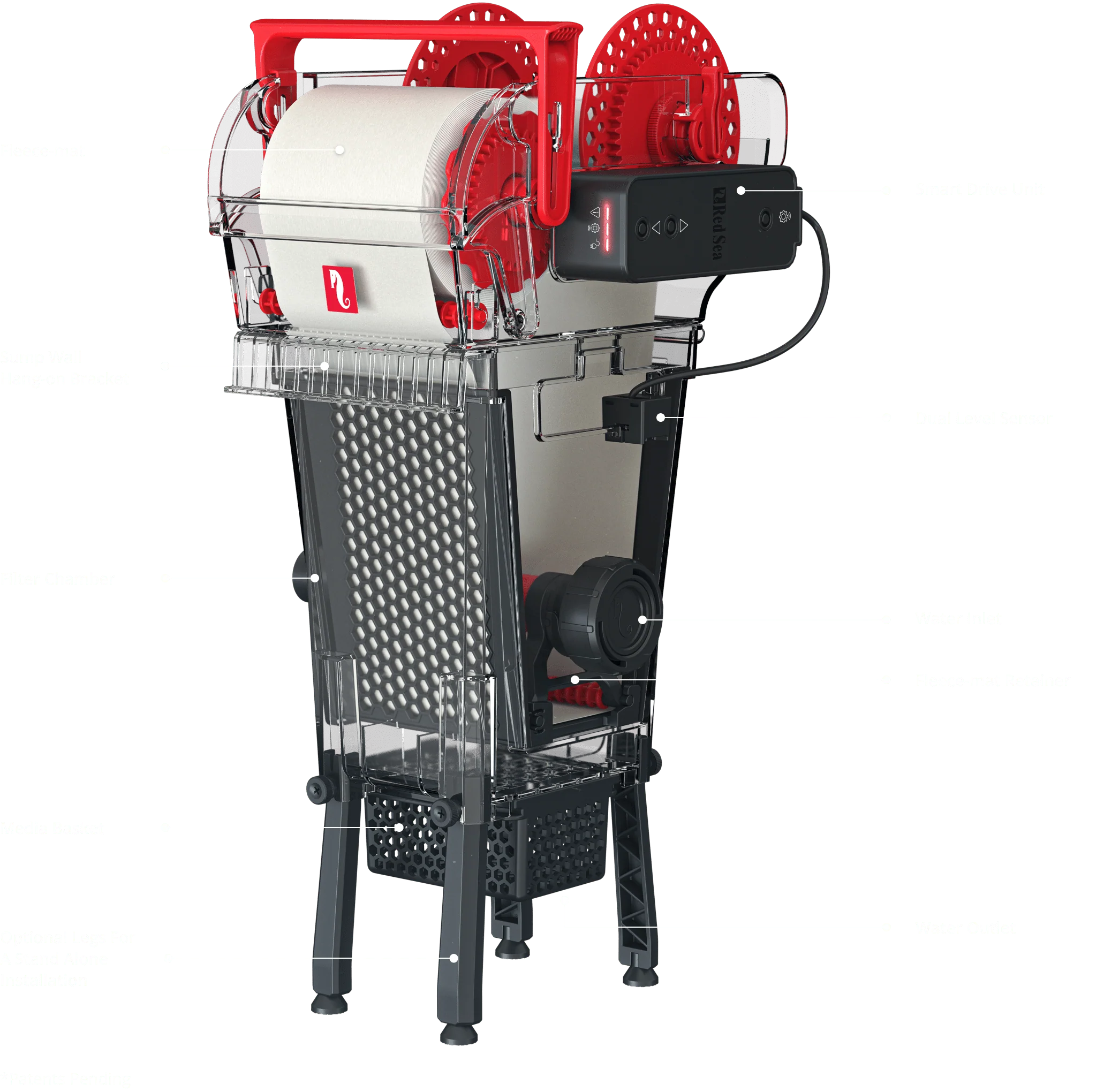 ReefMat Automatic Fleece Roller Filter - Red Sea - Image 2