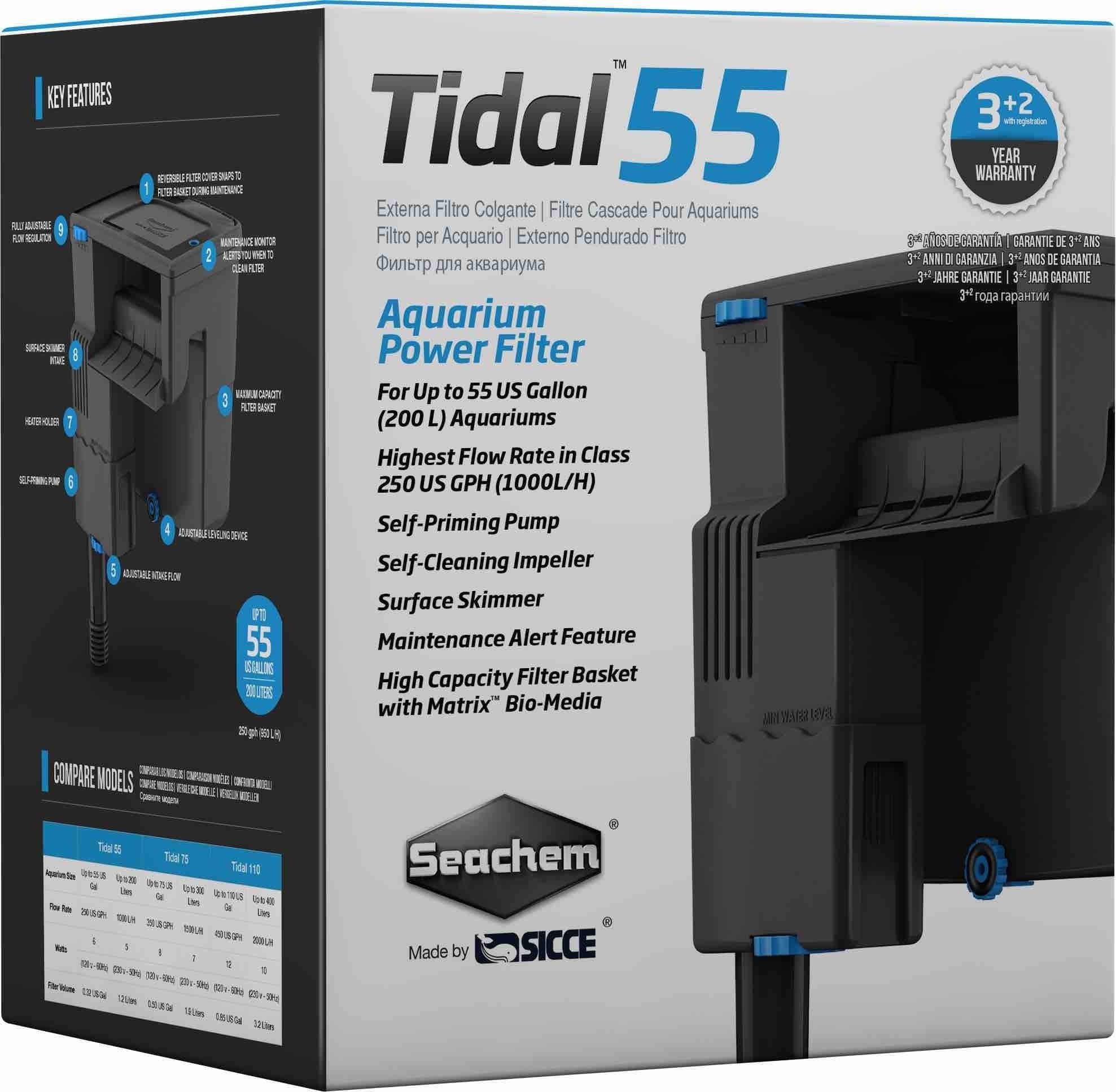 Tidal HOB Power Filter - SeaChem - Image 5